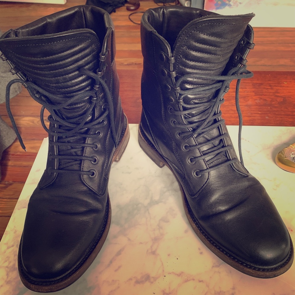 Rag and Bone Combat Boots
